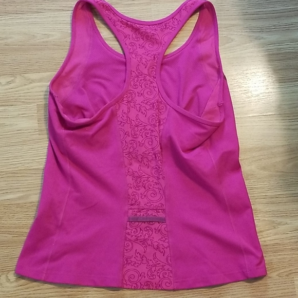 Pink Reebok Workout Tanktop - Picture 2 of 5